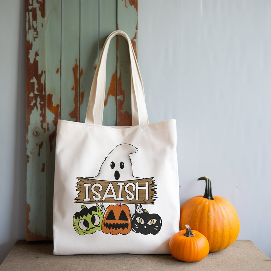 WS Custom Halloween Bag - Ghost Sign