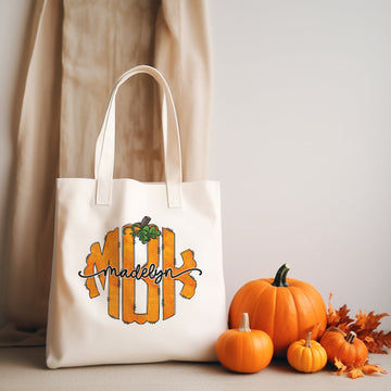 WS Custom Monogram Halloween Bag