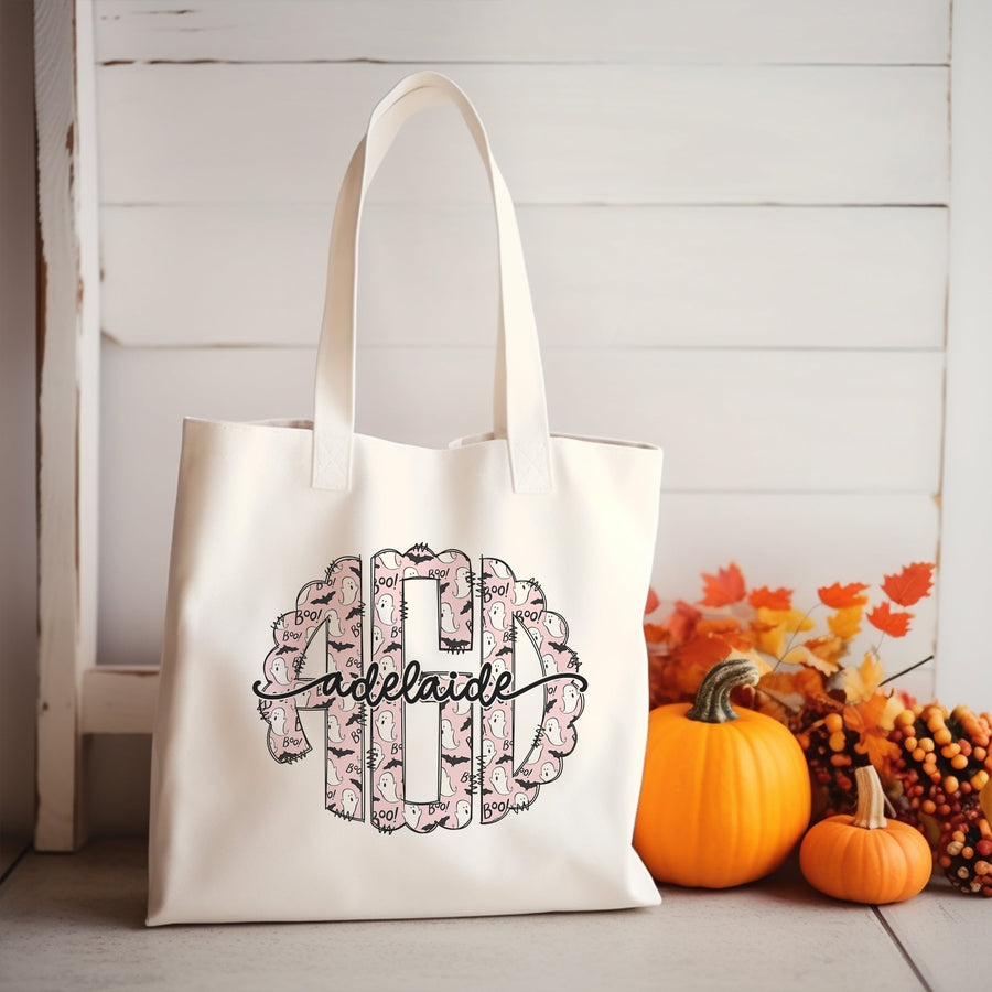 Custom Monogram Halloween Bag
