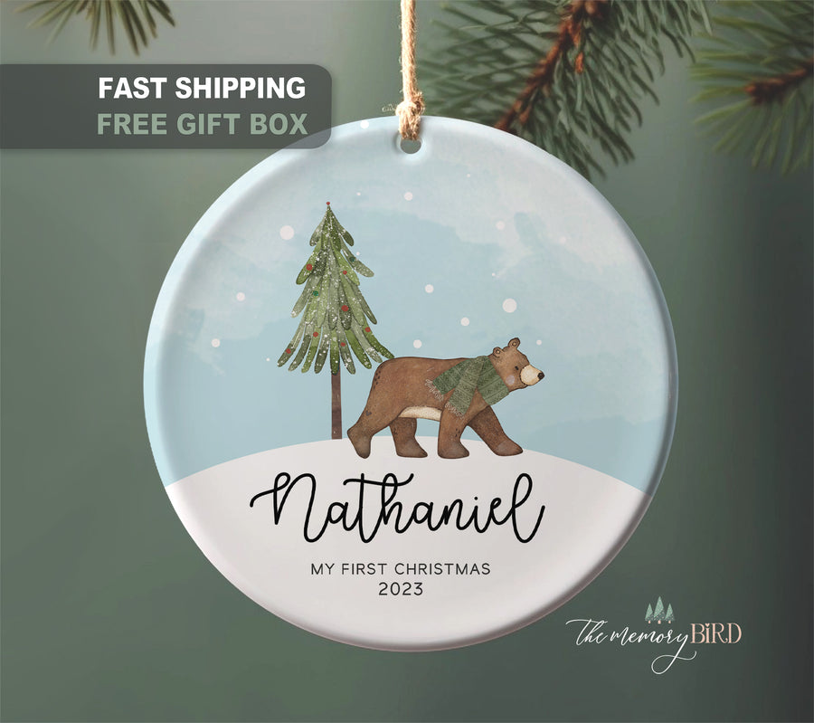 Woodland Fox Christmas Ornament