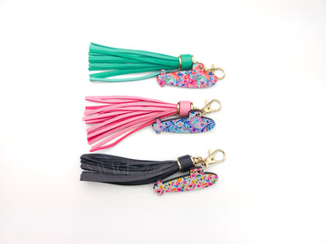 Tassel and Submarine Keychain