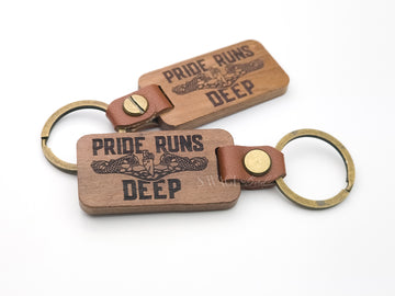 PRIDE RUNS DEEP KEYCHAIN