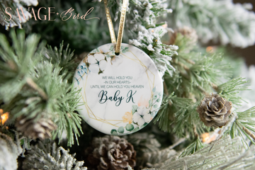 Miscarriage Memory Christmas Ornament