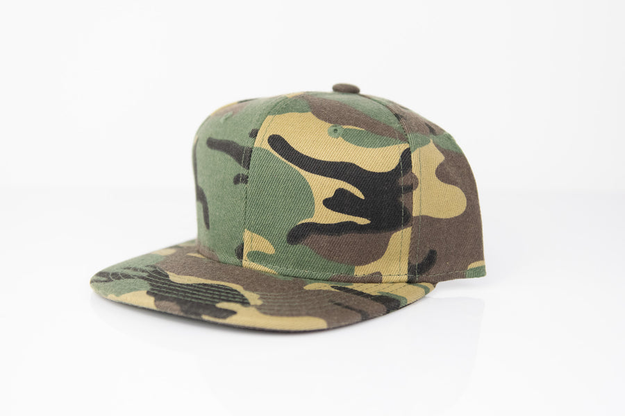 INFANT AND JUNIOR SOLID CAMO SNAPBACK HAT