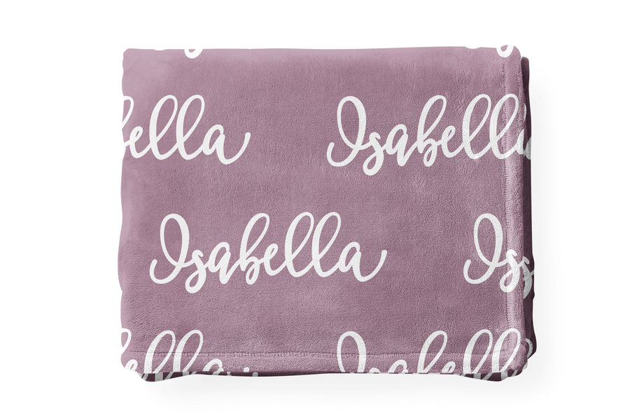 CREATE YOUR OWN NAME BLANKET