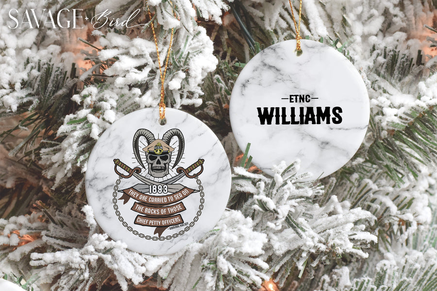 Navy Chief Petty Officer Ornament
